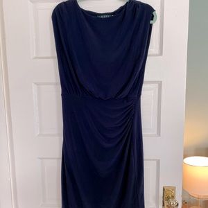 Ralph Lauren Navy Popover Dress